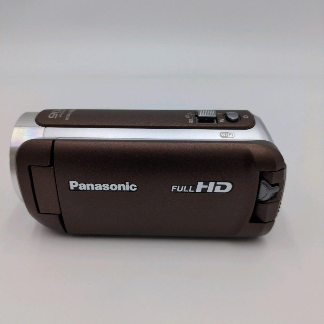 未使用級 Panasonic HC-W590MS ブラウン ビデオカメラ HD