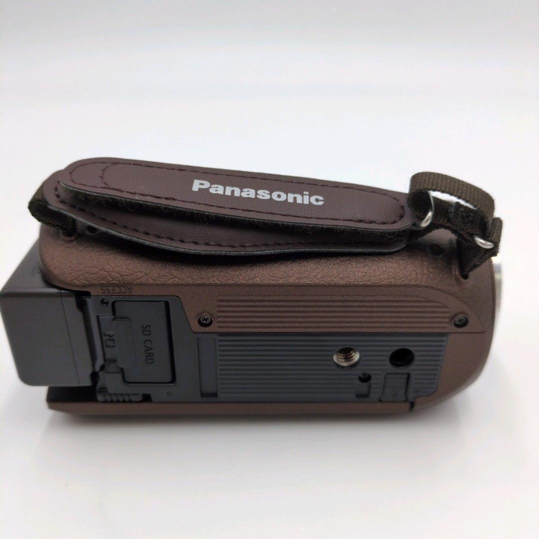 未使用級 Panasonic HC-W590MS ブラウン ビデオカメラ HD