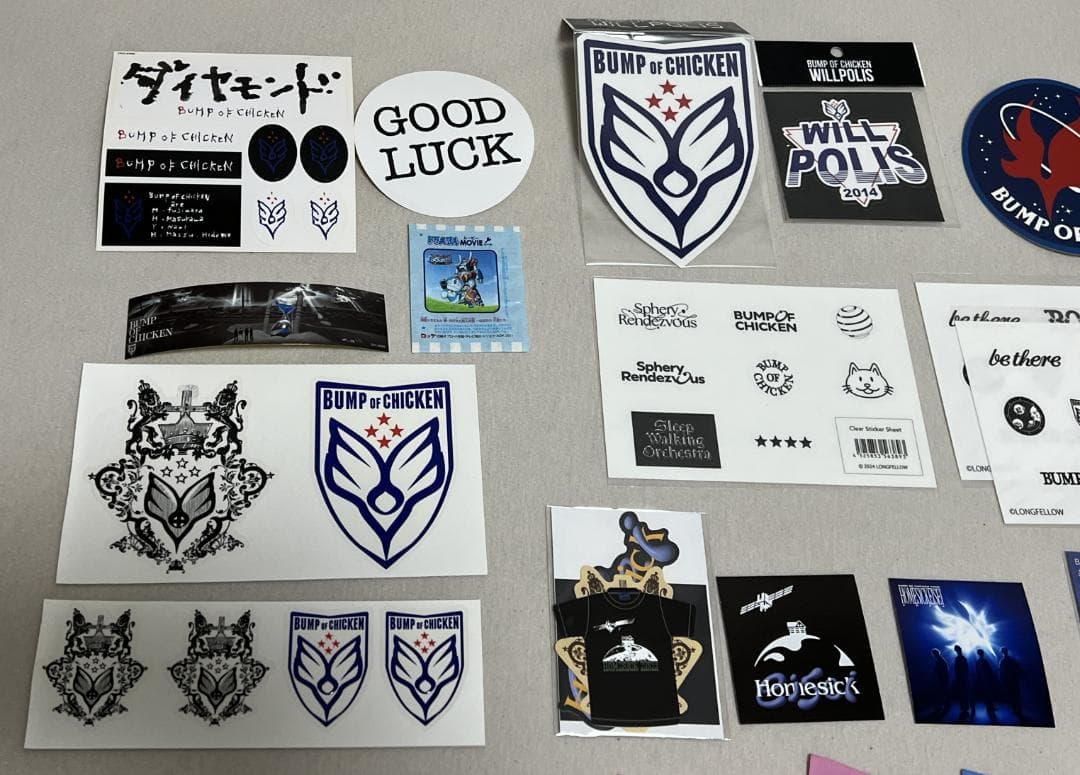 BUMP OF CHICKEN ステッカー　まとめ売り　バンプオブチキン