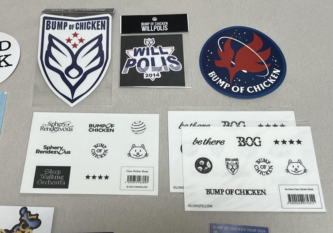 BUMP OF CHICKEN ステッカー　まとめ売り　バンプオブチキン