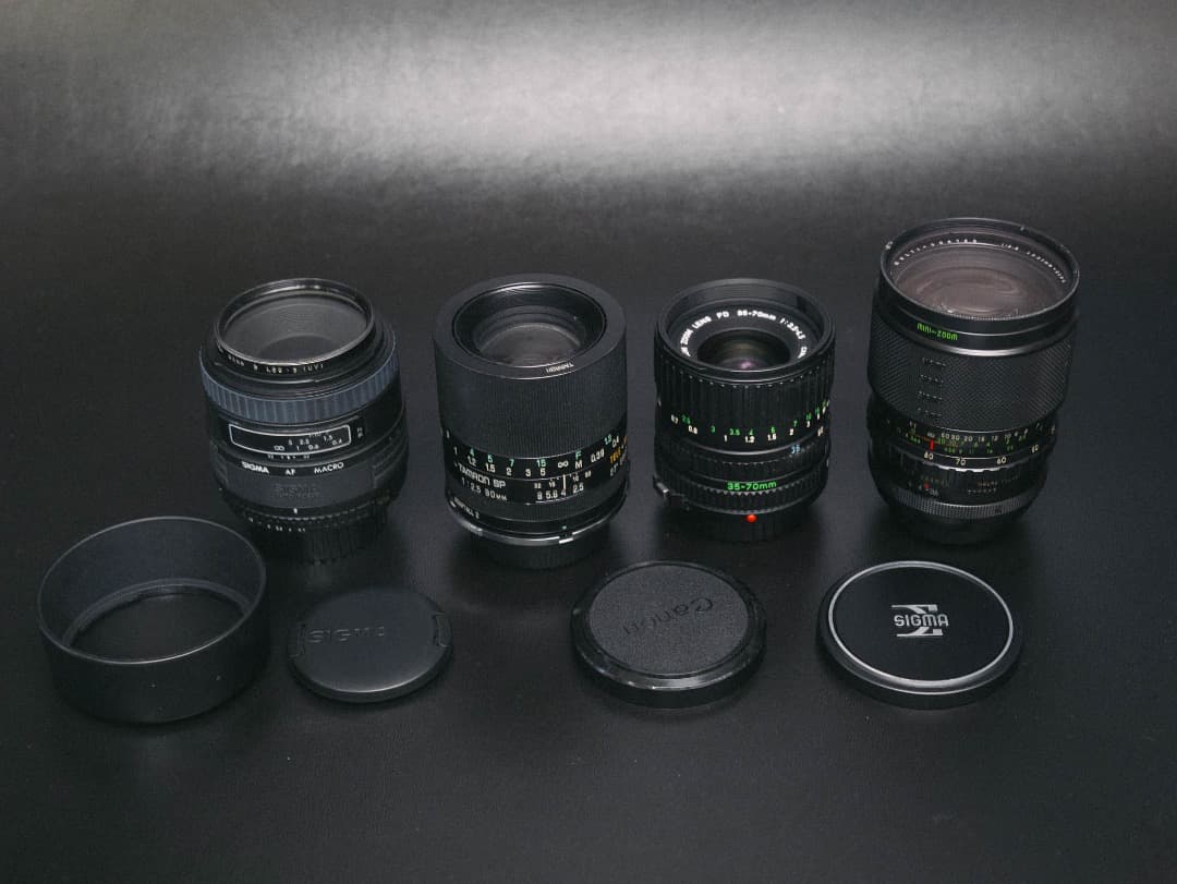 レンズ12本　まとめ売り　カメラ用　ジャンク　おまけ付き