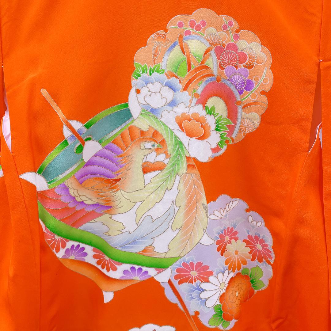 Y★4024★ 子供着物 襦袢付き 一つ身 女の子 七五三 3才