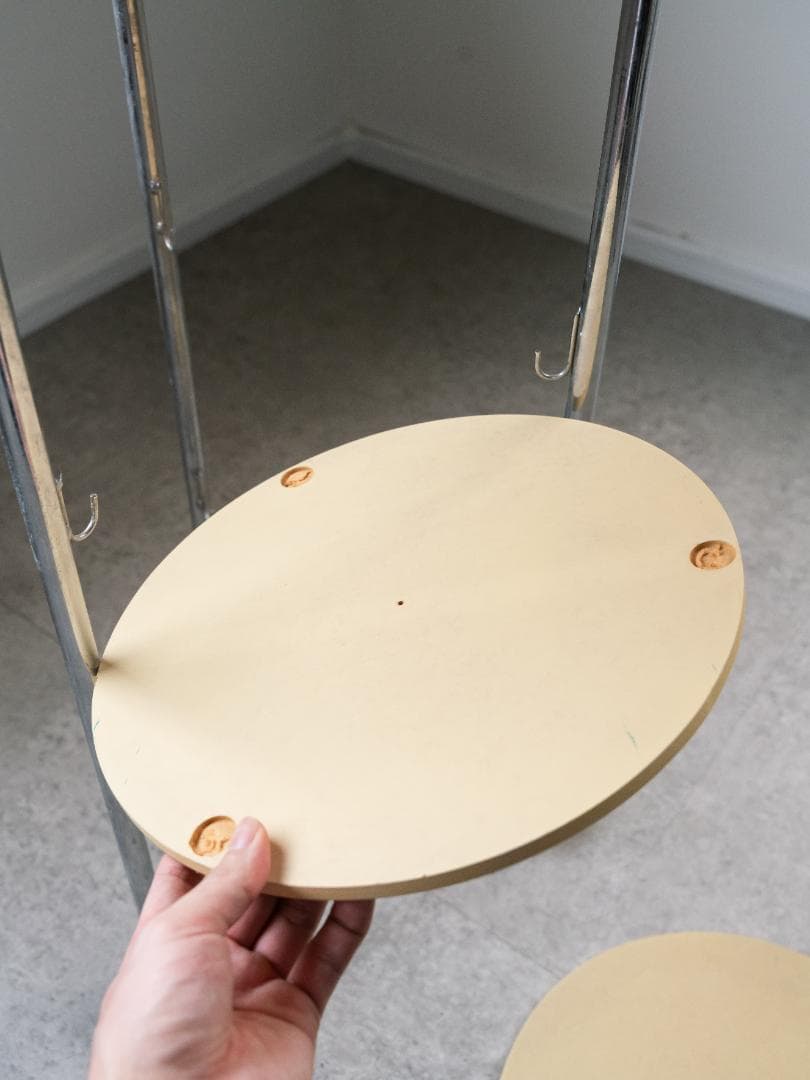 80s vintage ワゴンラック テーブル レトロポップ ポストモダン