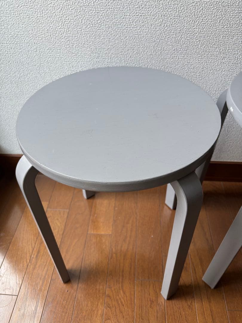 二脚セット　IKEA イケア スツール 椅子 フロスタ FROSTA 廃盤品