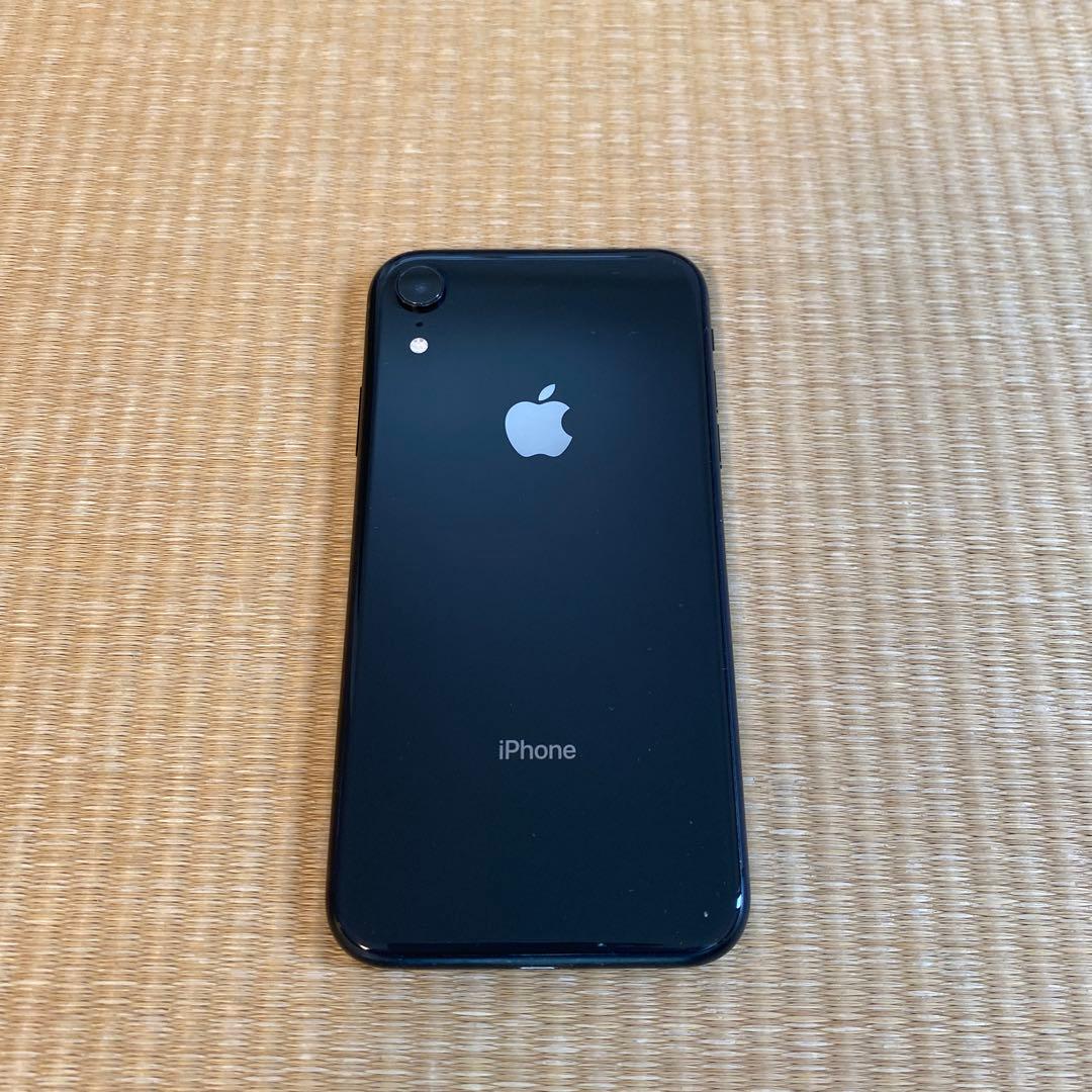 Apple iPhone XR ブラック 本体 箱付き64GB SiMロック解除