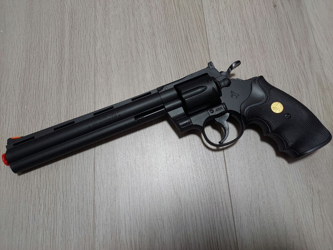 青少年育成条例適合　極美品　クラウンモデル　コルトパイソン　M19　合法玩具