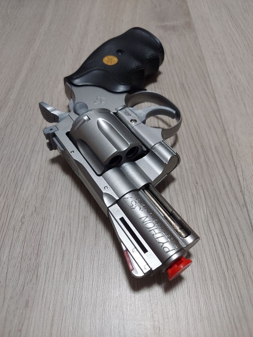 青少年育成条例適合　極美品　クラウンモデル　コルトパイソン　M19　合法玩具