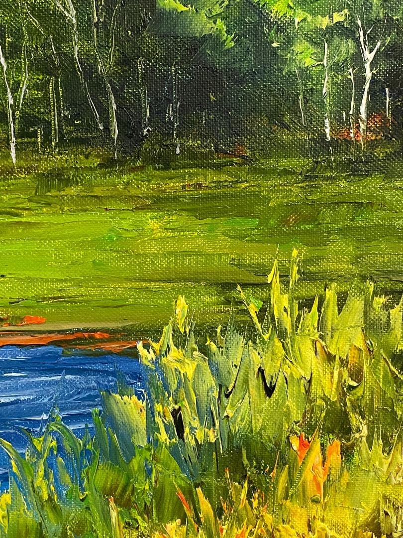 *そら*「真作」小林幸三「北岳」風景画　油彩画　額装　サイン有り　F10号