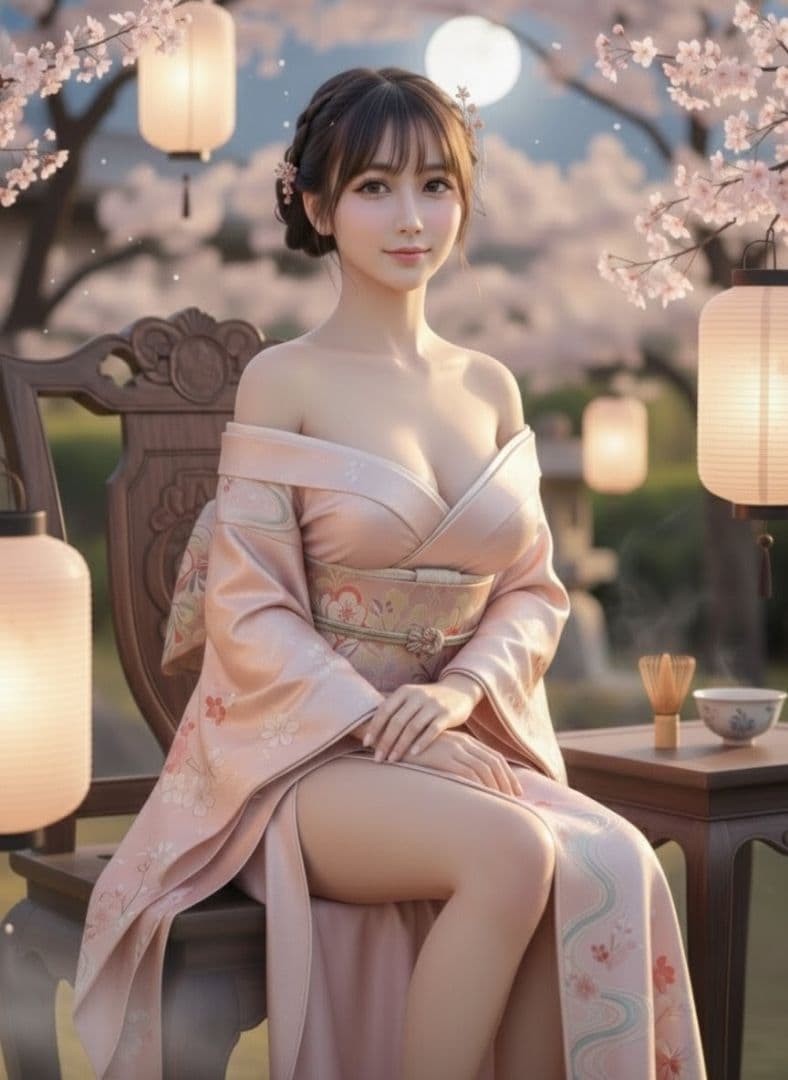 【10枚セット】【A4ポスター】【AI生成写真】サクラ待ち