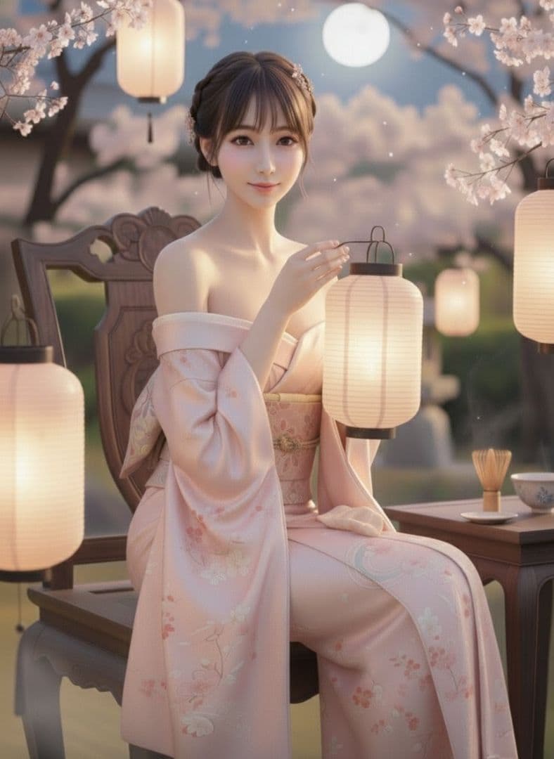 【10枚セット】【A4ポスター】【AI生成写真】サクラ待ち