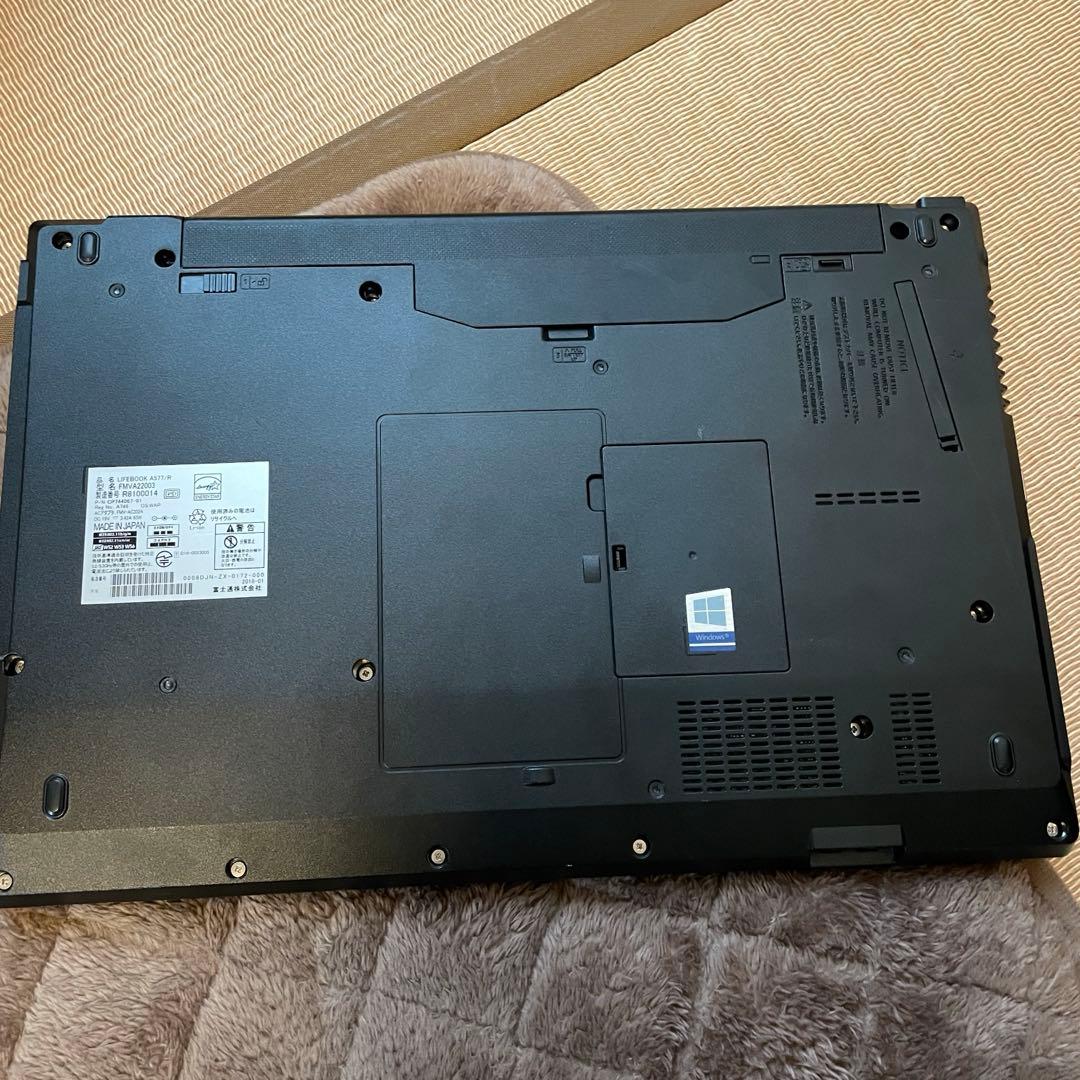富士通LIFEBOOK i5/8GB/SSD128GB/Office