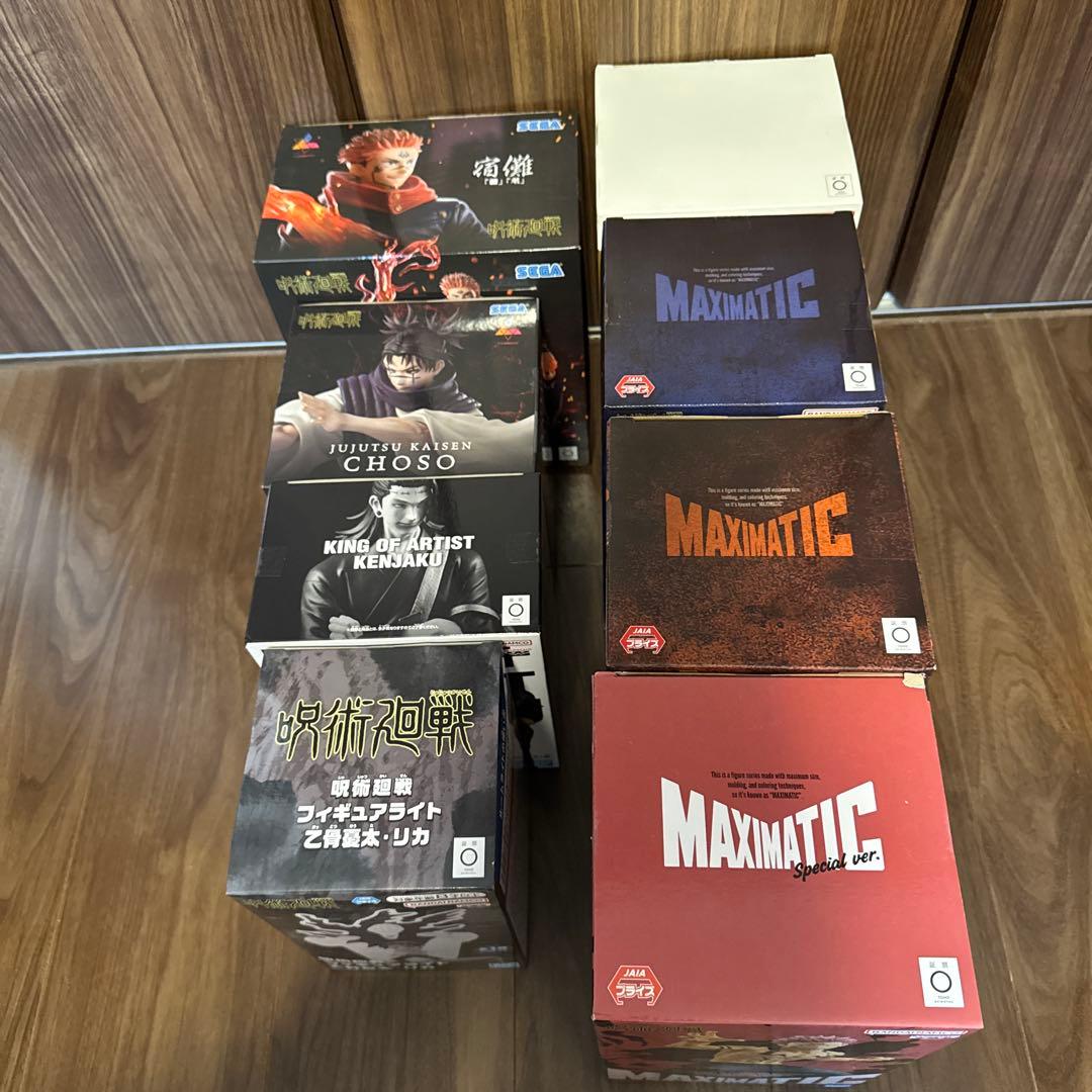 呪術廻戦　フィギュア　8体まとめ売り　宿難/脹相/乙骨/虎杖/禪院/夏油/リカ