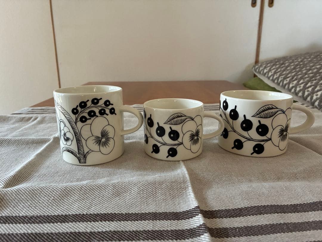 専用　柳宗理デザートスプーン 2本 コーヒースプーン2本　アラビアマグカップ3個