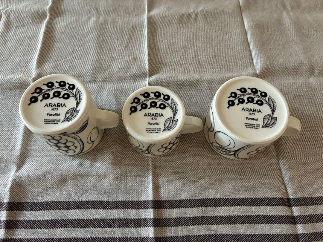 専用　柳宗理デザートスプーン 2本 コーヒースプーン2本　アラビアマグカップ3個