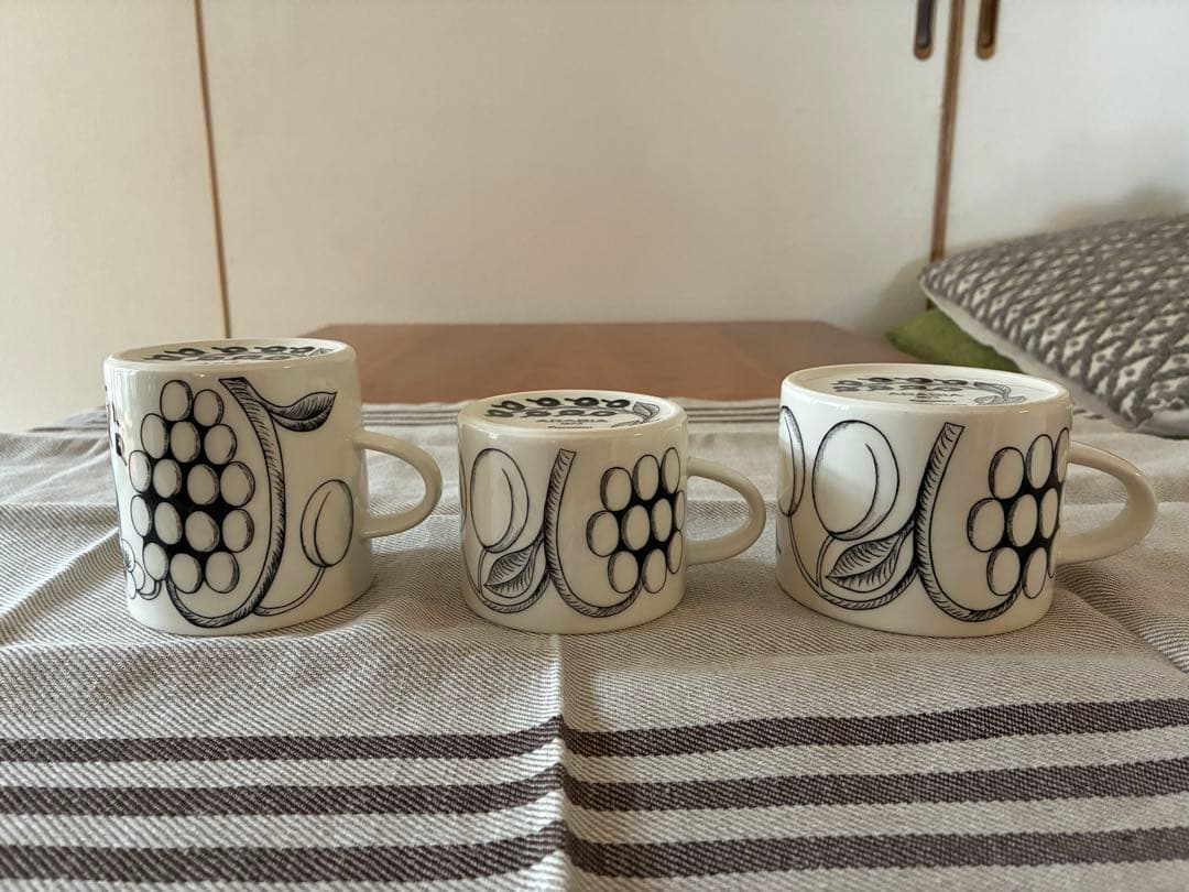 専用　柳宗理デザートスプーン 2本 コーヒースプーン2本　アラビアマグカップ3個