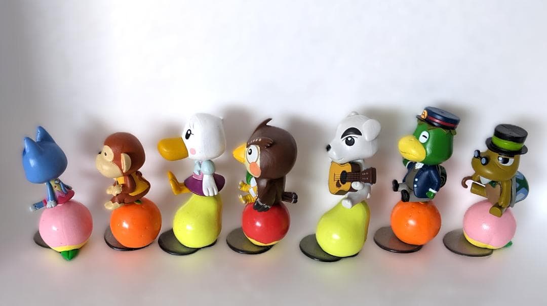 ●劇場版 どうぶつの森 キャラプッチ●7点　マスコット　フータ　コトブキ他