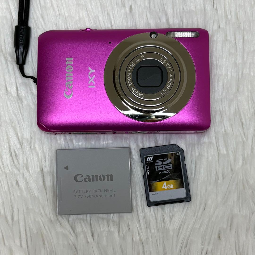 美品　Canon カメラ　IXY 210F PC1588 コンデジ　動作品