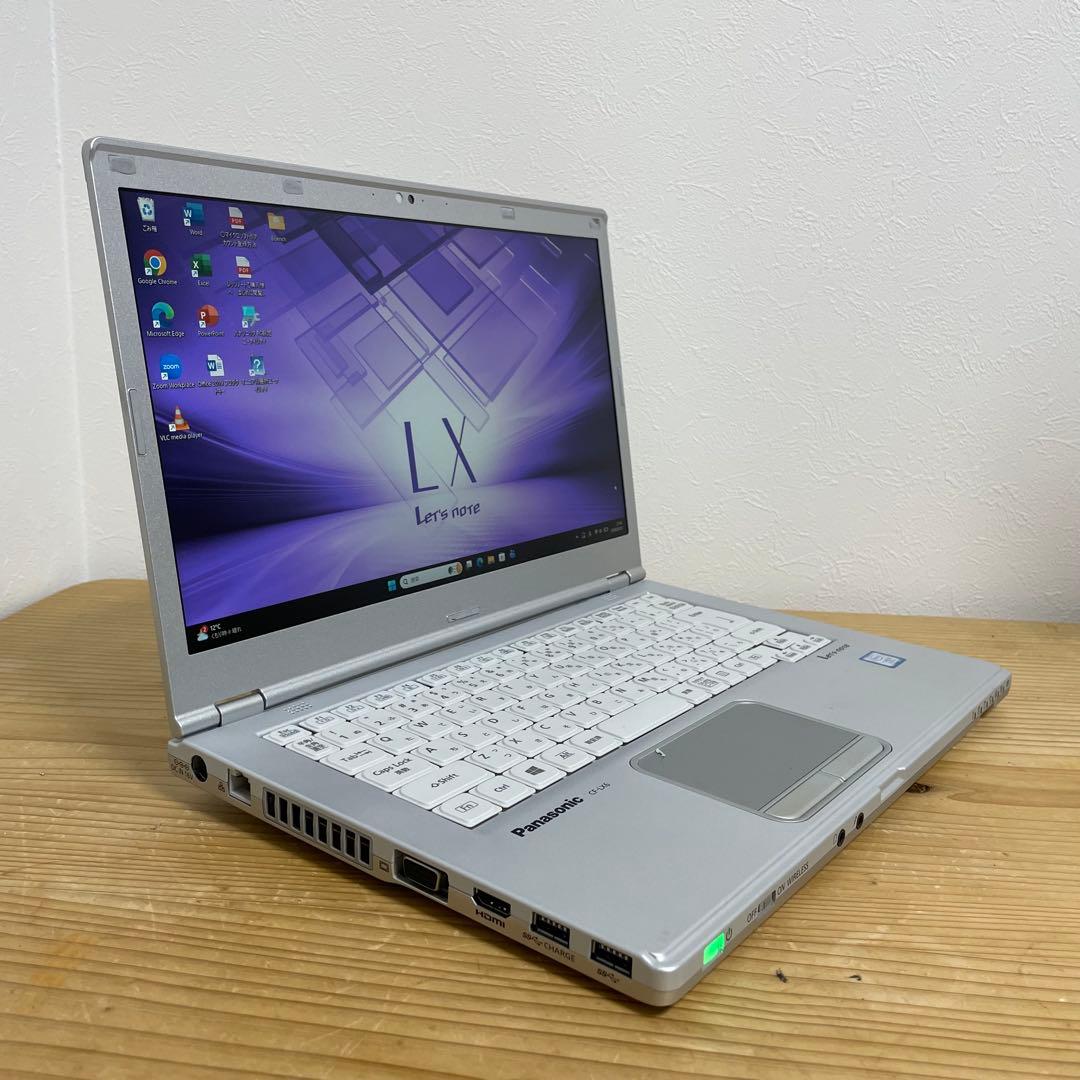 レッツノートCF-LX6/Core i5/メモリ8GB/DVD