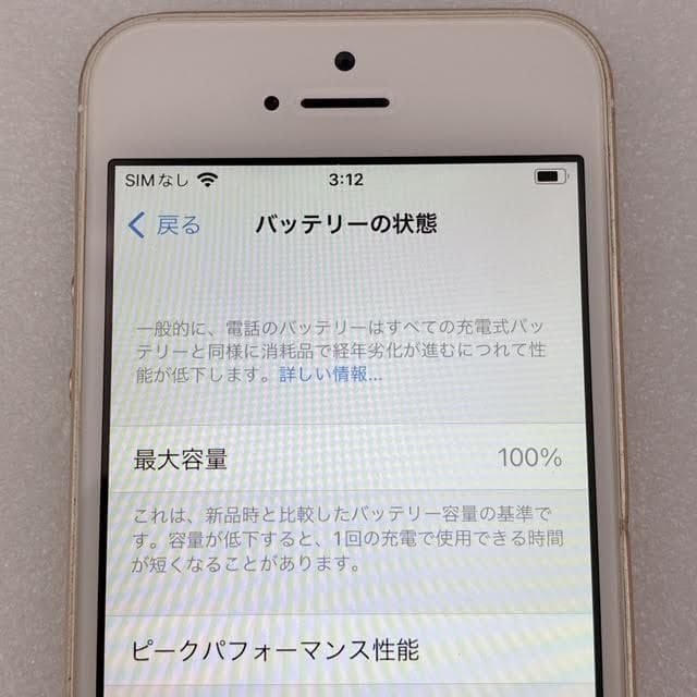 【美品】Apple iPhone SE 第1世代 128GB SIMフリー