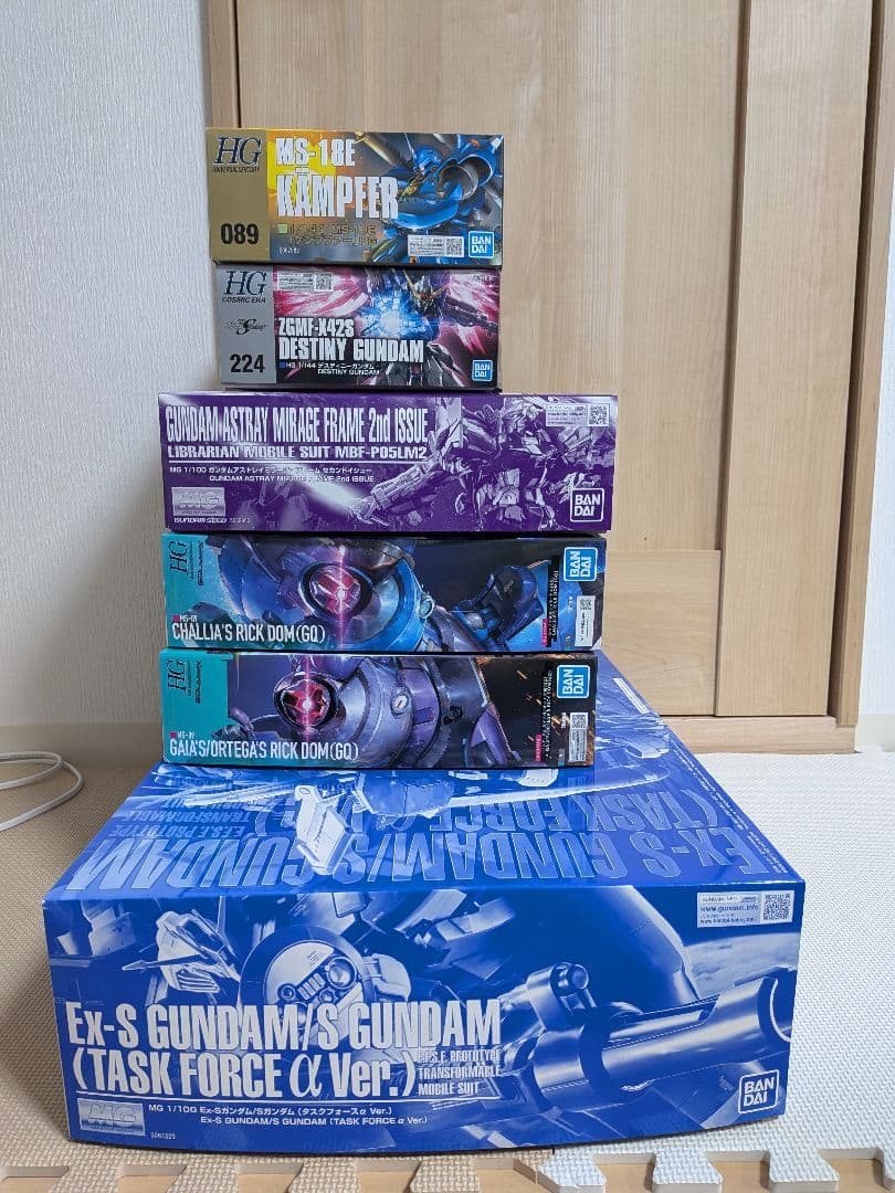 新品未組立　積みプラセット①　ガンプラ　まとめ売り