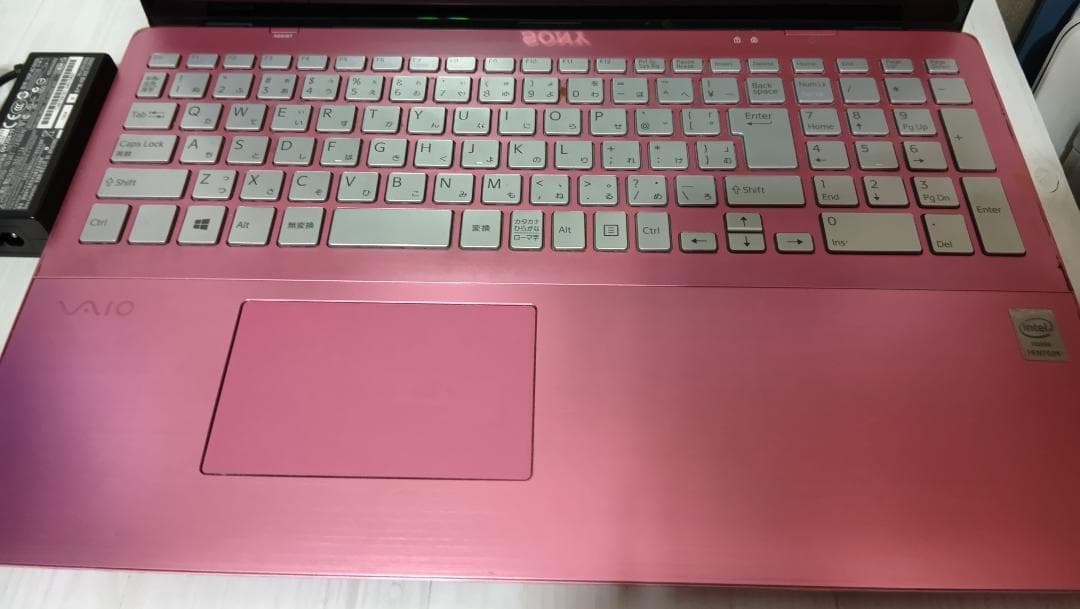 液晶ジャンク メタリックピンクなVaio SVF15A1A1J Pentium