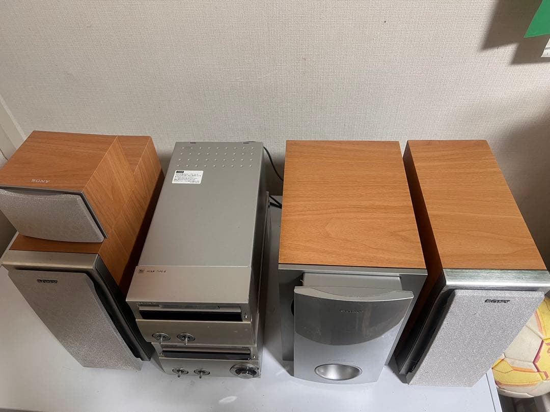 SONY ミニコンポ スピーカー付き
