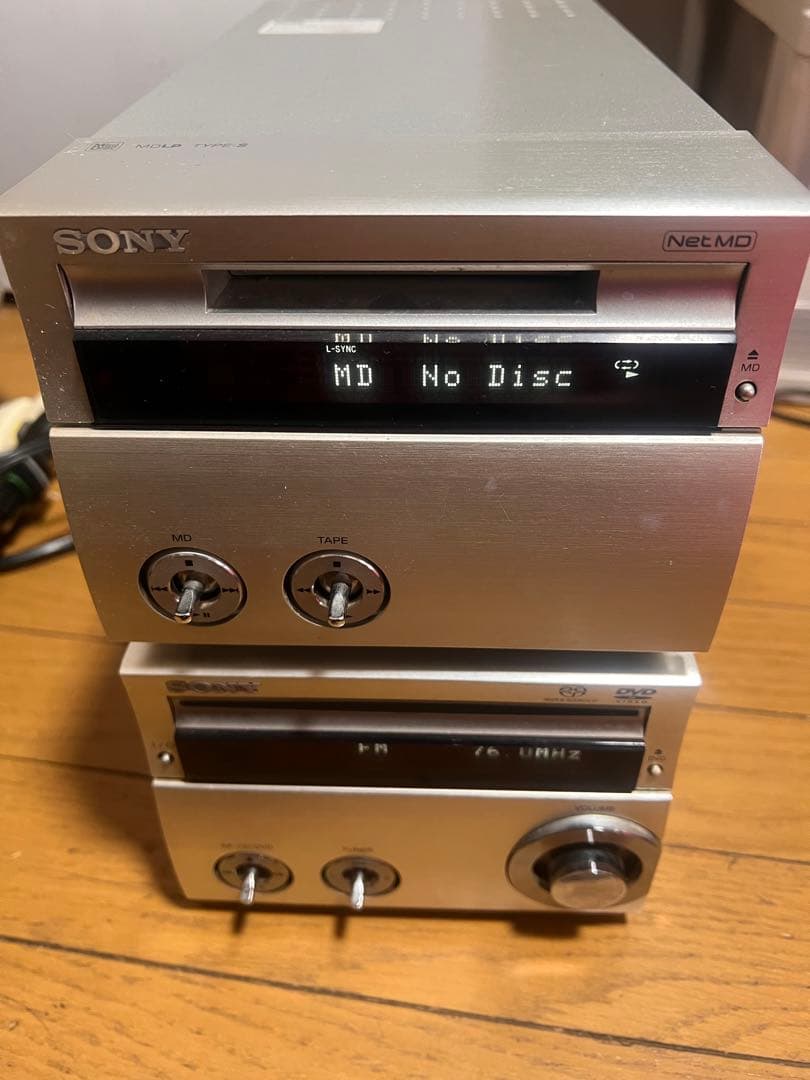 SONY ミニコンポ スピーカー付き
