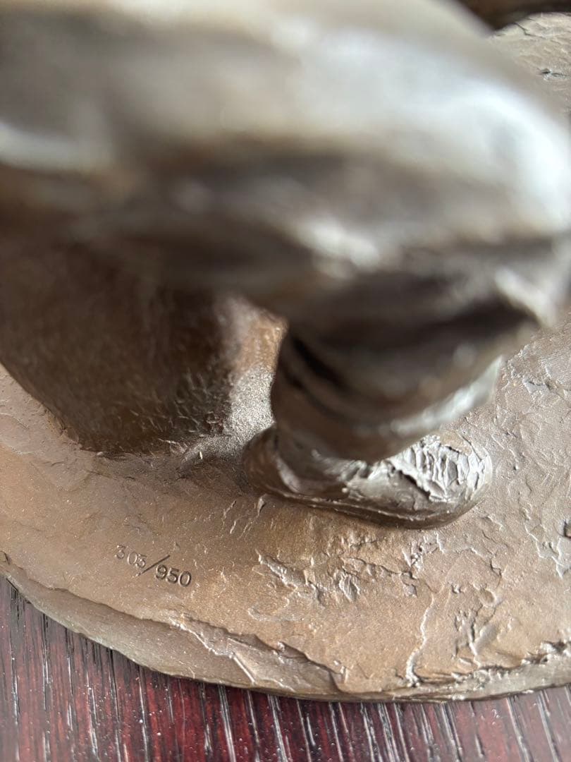 最終値下げ•限定生産•FRIENDS大道寺光弘 ブロンズ像 犬と少女 美術品