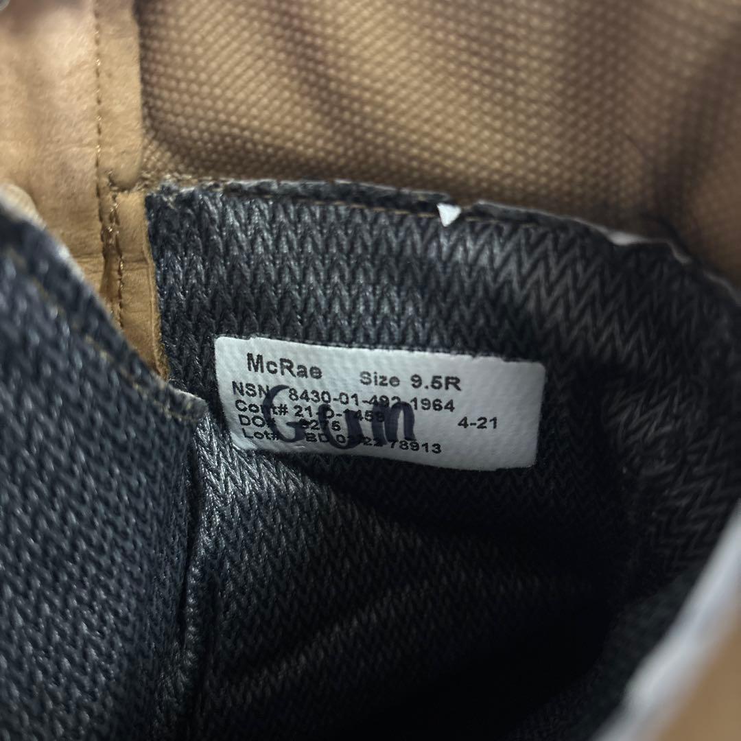 米軍　実物　McRaefootwear GORE−TEX 27.5cm