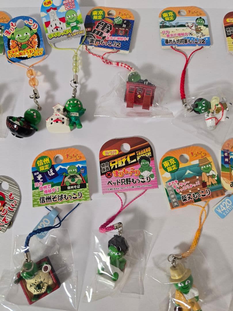 ご当地 まりもっこり ストラップ まとめ売り 大量 タグ付き