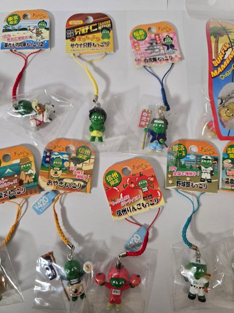 ご当地 まりもっこり ストラップ まとめ売り 大量 タグ付き