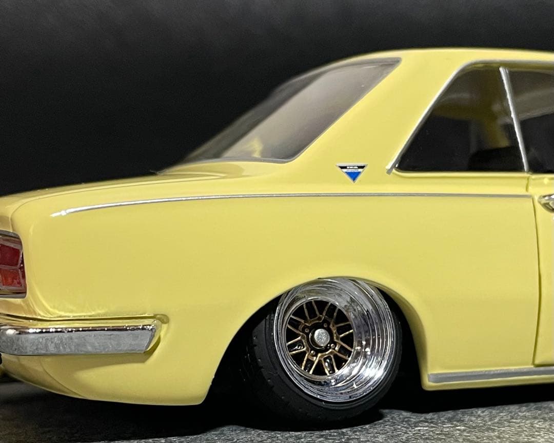 1/24 アシェット 国産名車 TOYOTA 1600GT改 カスタム 旧車