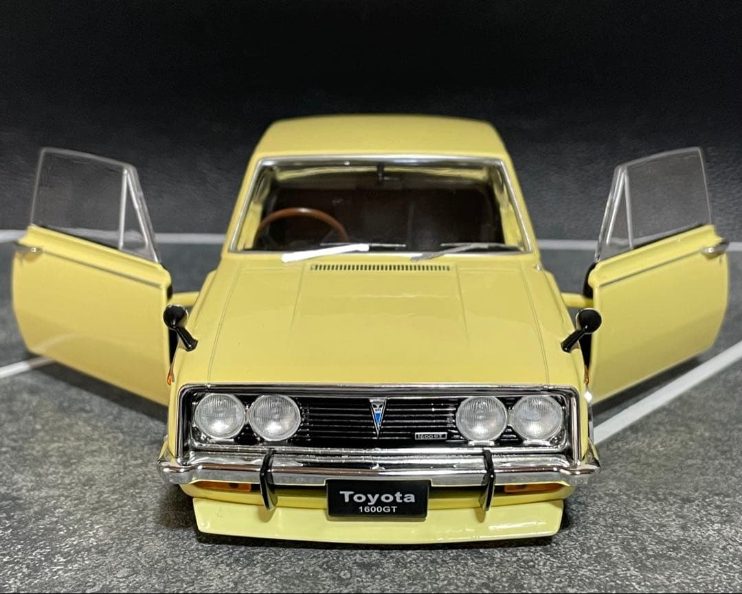 1/24 アシェット 国産名車 TOYOTA 1600GT改 カスタム 旧車