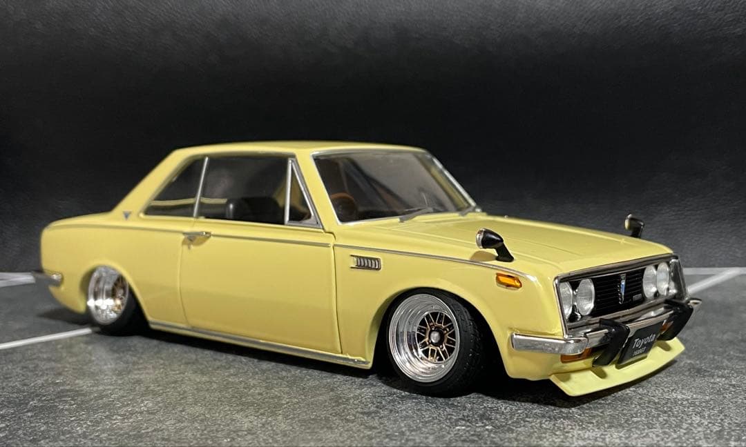 1/24 アシェット 国産名車 TOYOTA 1600GT改 カスタム 旧車
