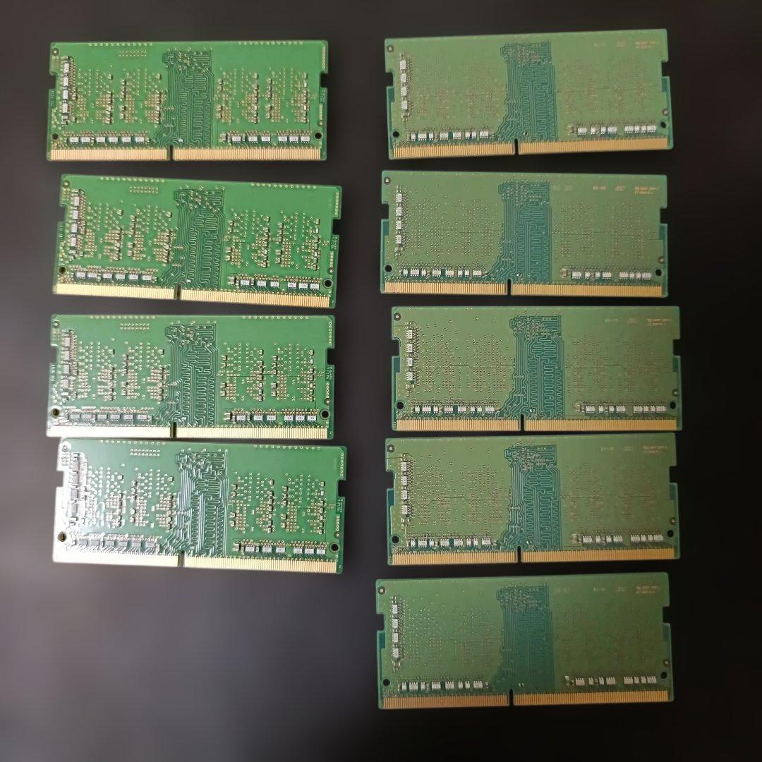 DDR4-2400 4GBx19枚 ノート用メモリ