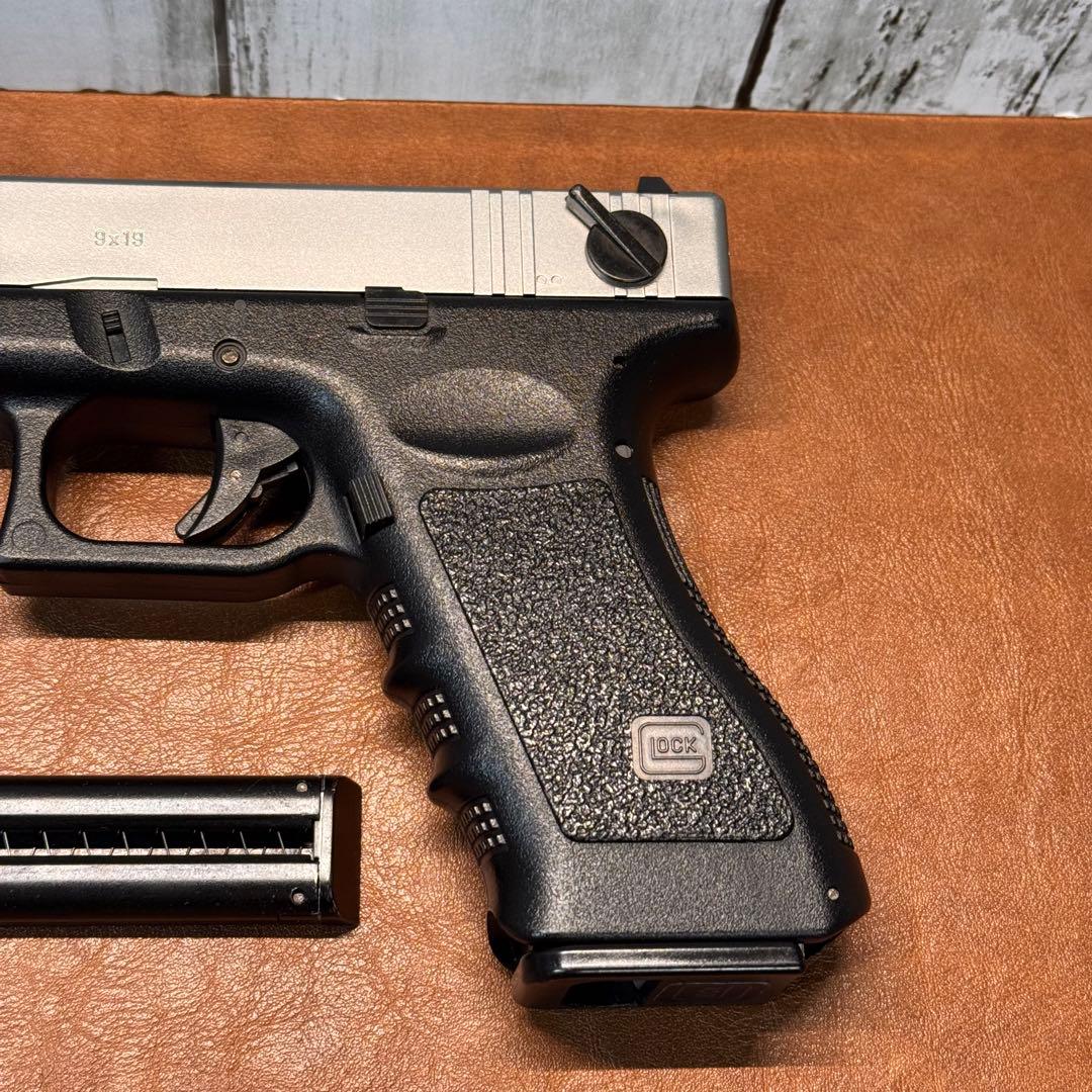 東京マルイ　電ハン　グロック18C シルバースライド　【SBD付き】