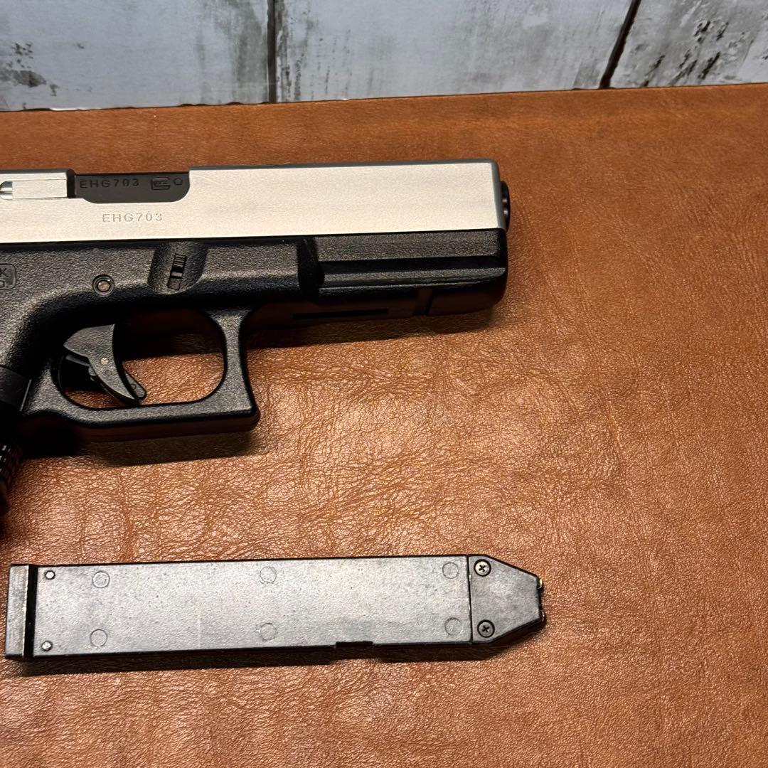 東京マルイ　電ハン　グロック18C シルバースライド　【SBD付き】