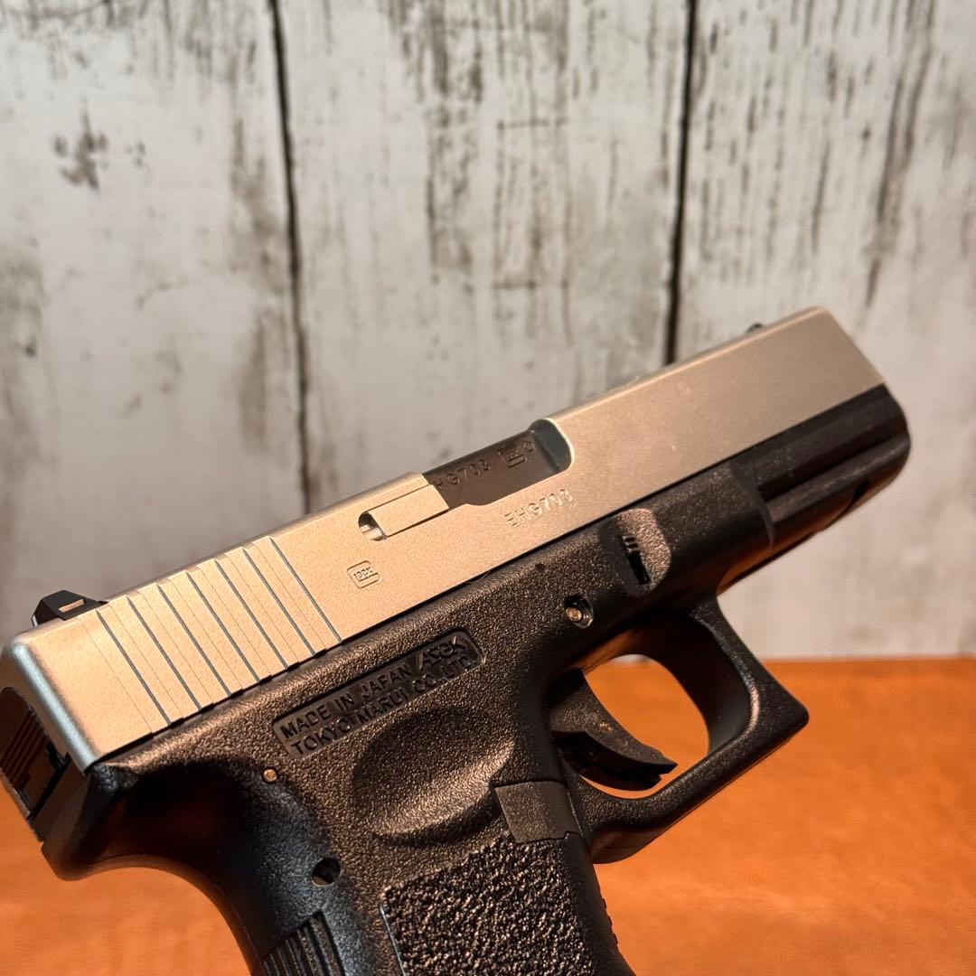 東京マルイ　電ハン　グロック18C シルバースライド　【SBD付き】