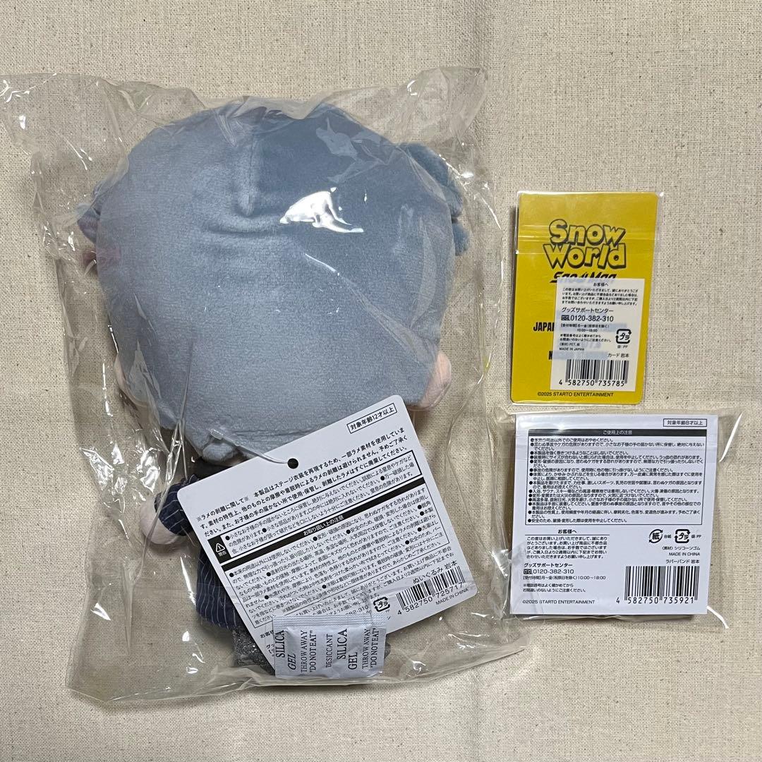  Man 岩本照 すのチル BIG ぬいぐるみ ラバーバンド カード