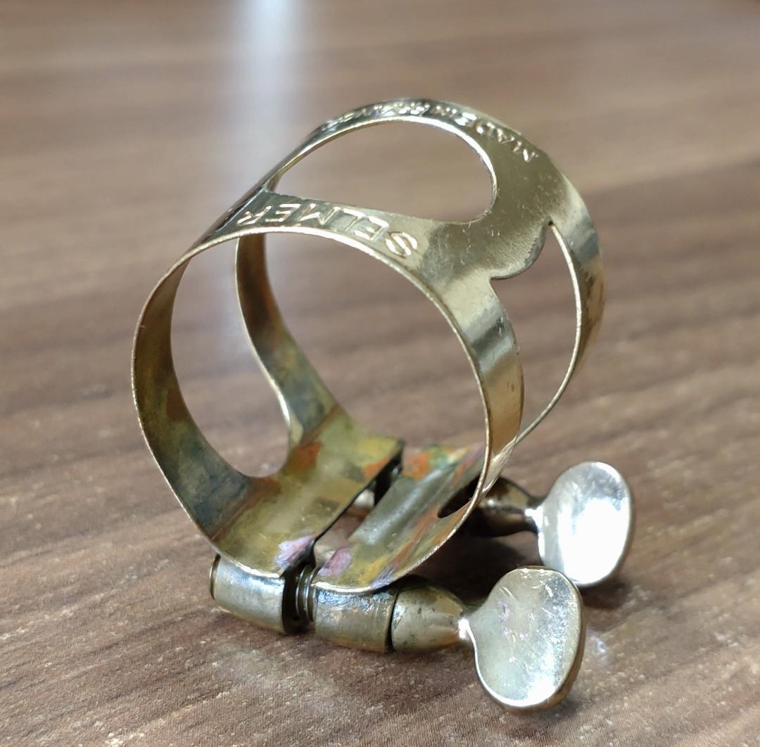 SELMER “Small IN”リガチャー＆キャップ　アルトサックス用