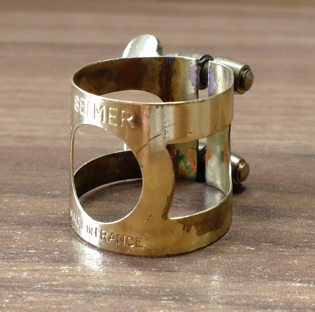 SELMER “Small IN”リガチャー＆キャップ　アルトサックス用