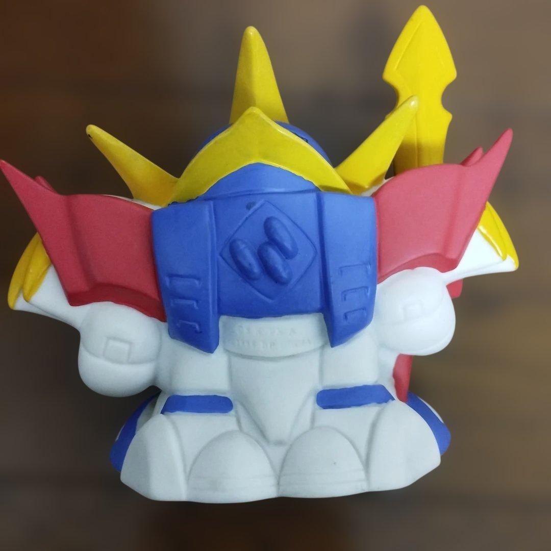 超魔神英雄伝ワタル　ソフビ 貯金箱　龍神丸　レトロ　希少　バンプレスト