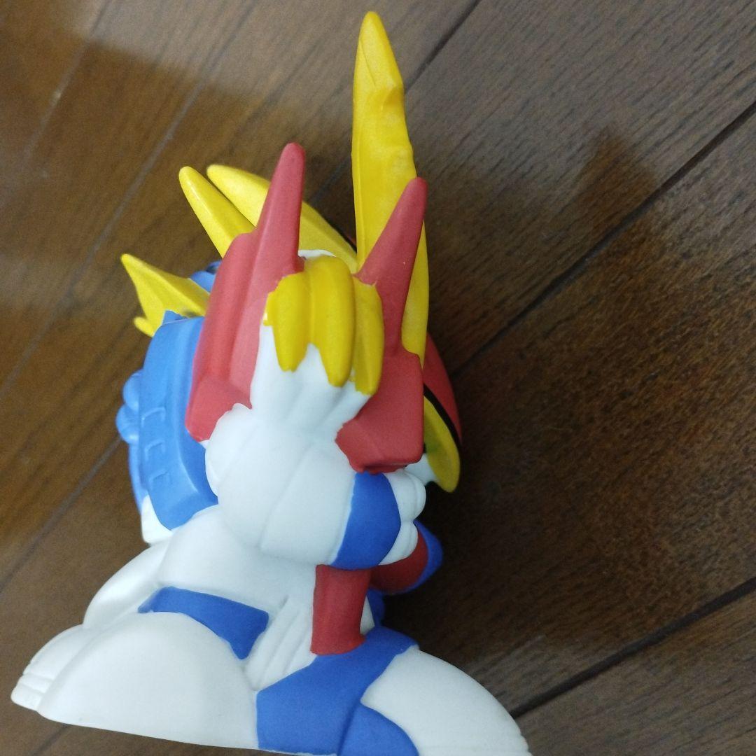 超魔神英雄伝ワタル　ソフビ 貯金箱　龍神丸　レトロ　希少　バンプレスト