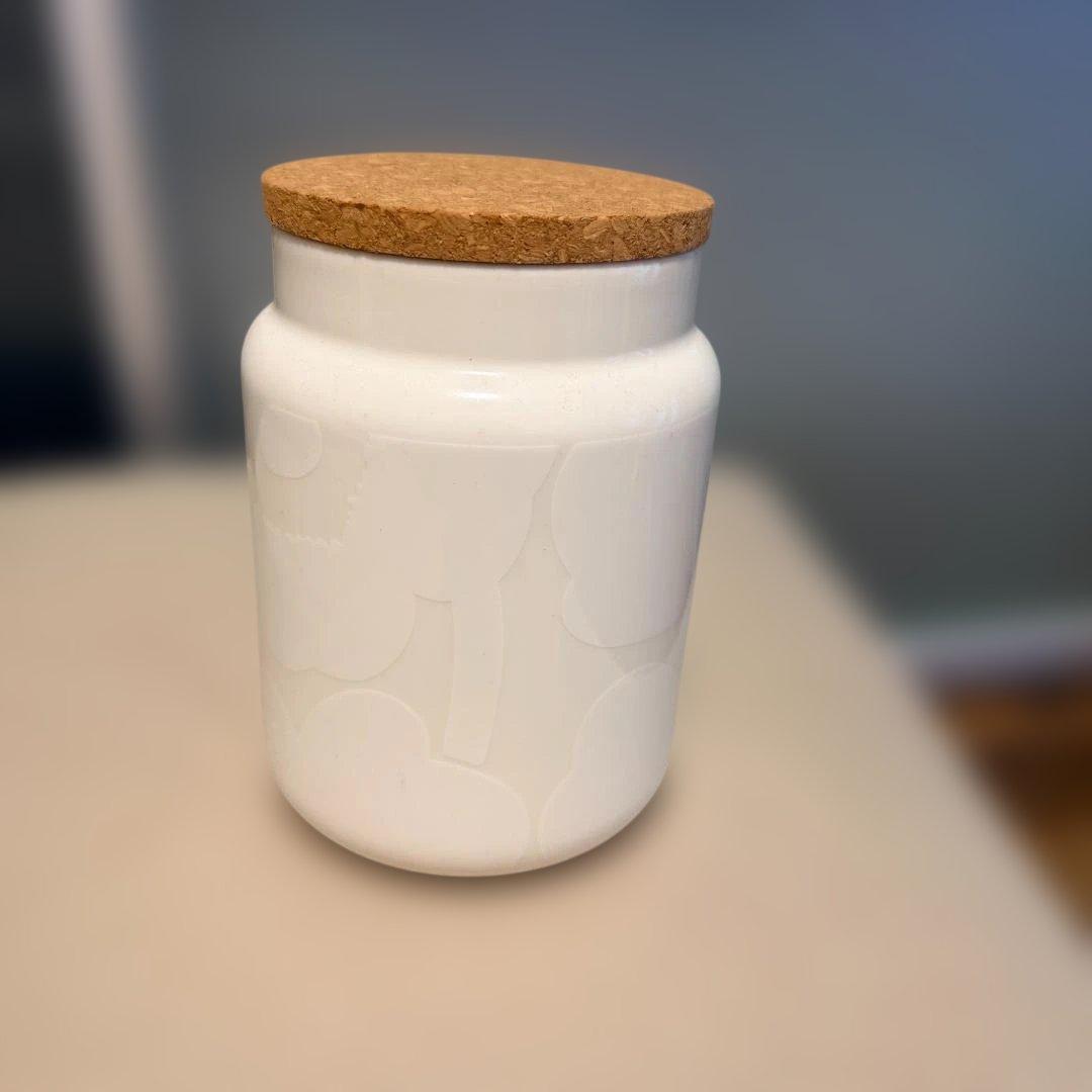 Cheekycat★マリメッコ ウニッコ ジャー 1.2L