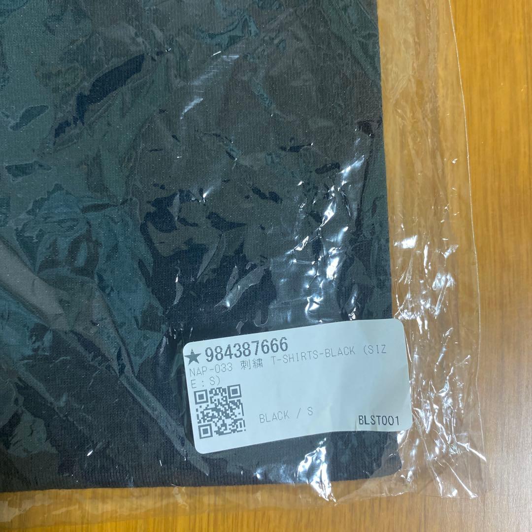 【期間限定でお値下げ】 naptime 刺繍Tシャツブラック Sサイズ