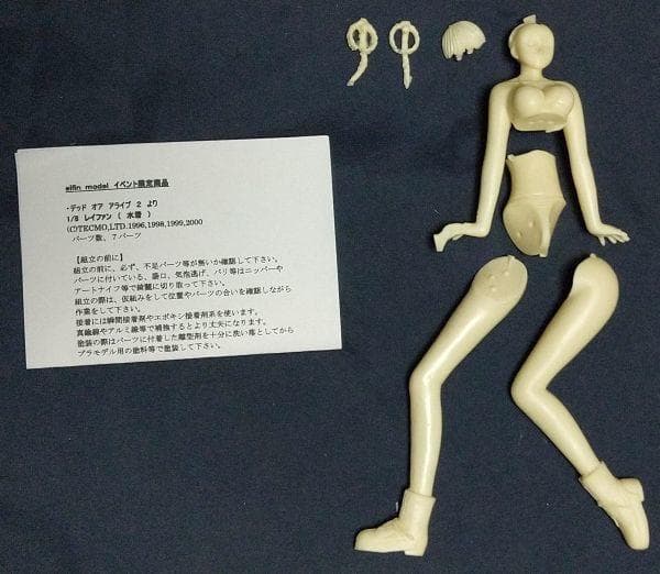エルフィンモデル DEAD OR ALIVE レイファン 水着 ガレージキット
