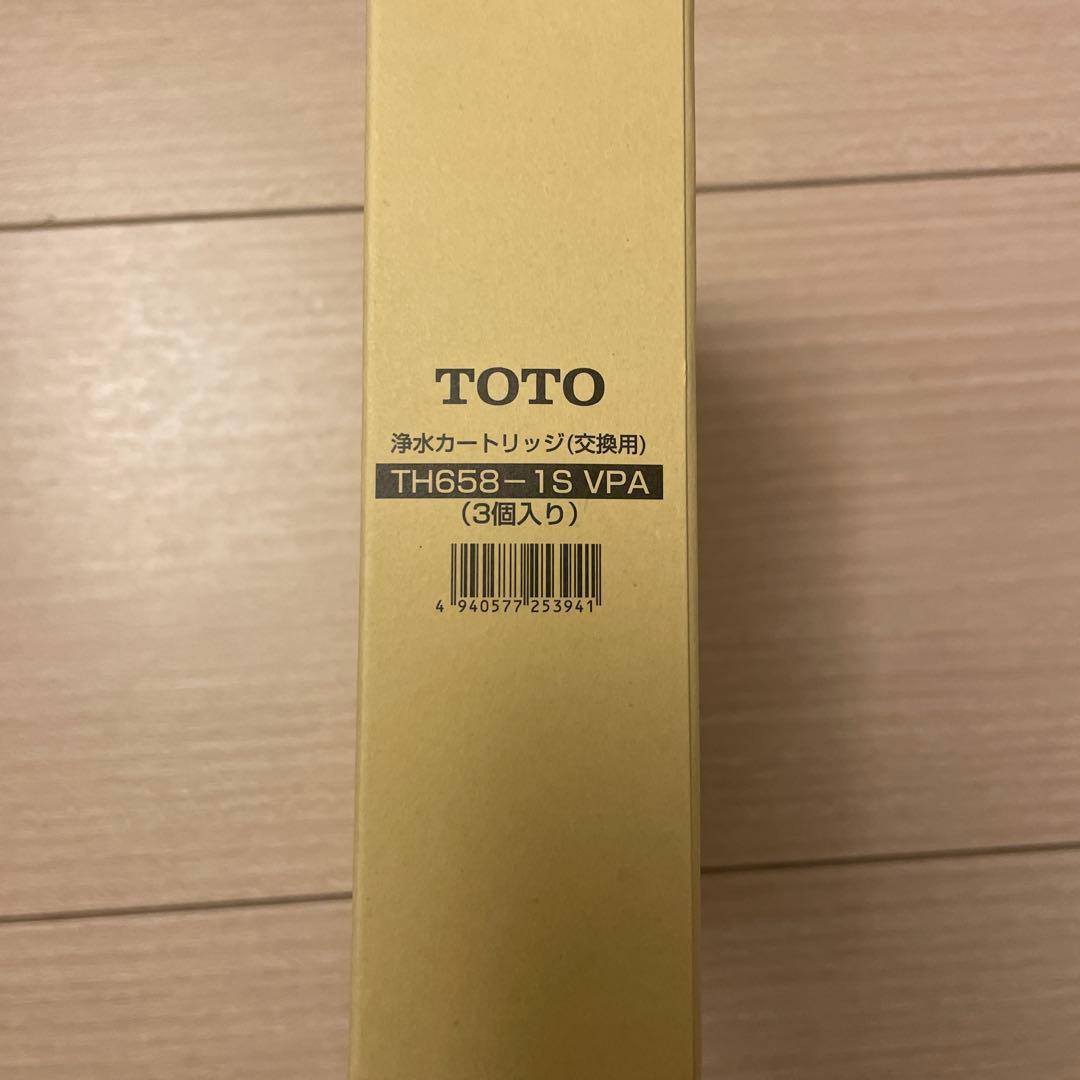 TOTO 浄水カートリッジ TH658-1S VPA 3個入り　定価12540円