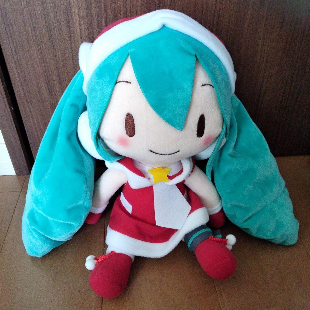 初音ミク ふわふわぬいぐるみ 　クリスマス　 雪ミク 2013