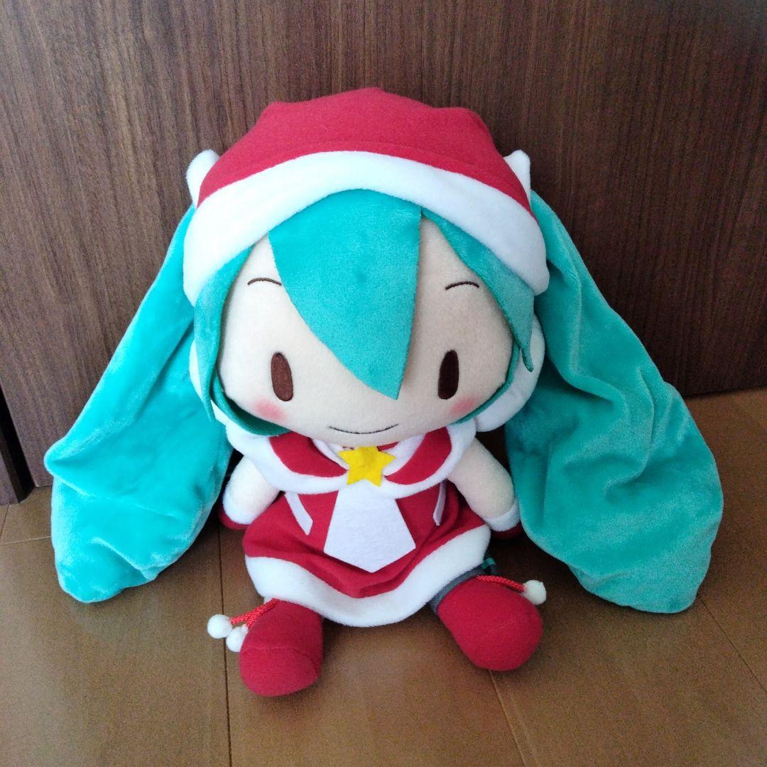 初音ミク ふわふわぬいぐるみ 　クリスマス　 雪ミク 2013