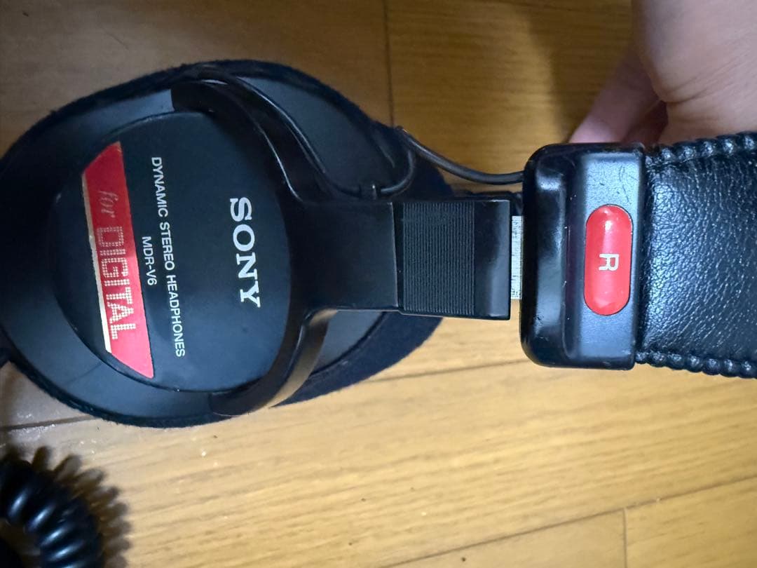 SONY MDR-V6 有線ヘッドフォン